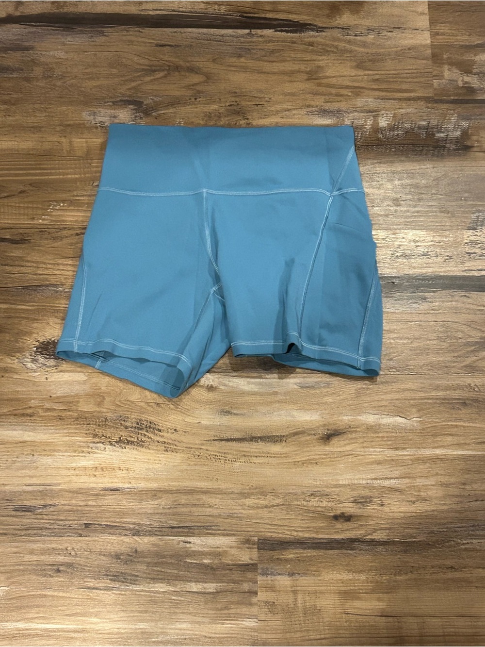Lululemon Wunder Train Biker Shorts With Pockets Size 12